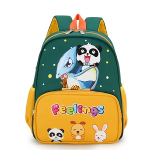 Children’s Cartoon Backpack Kindergarten School Bag Anime Panda Backpack XY6735