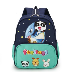 Children’s Cartoon Backpack Kindergarten School Bag Anime Panda Backpack XY6735