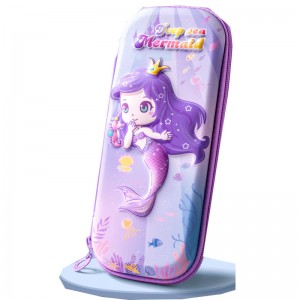 Cute Unicorn Double-layer Pencil Bag For Primary School Girls ZSL179