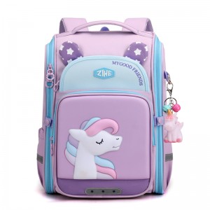 Girls And Boys Primary Schoolbag Student’s Backpack for Teenagers Kids Pony Dinosaur bookpack