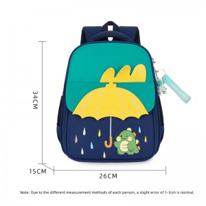 Cartoon Cute Kindergarten Children’s Backpack Lightweight Leisure Travel Backpack