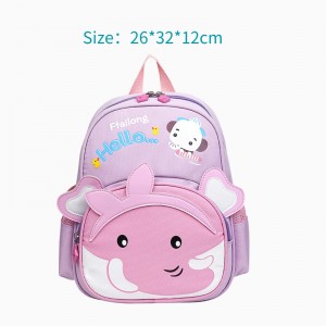 Light weight Kindergarten Bag Contrasting Color Student Backpack Large Capacity Travel Backpack