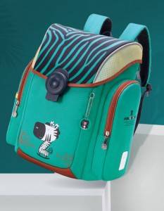 Kids Cartoon Stationery Backpacks for Boys Girls Elementary School Bags Bookbag