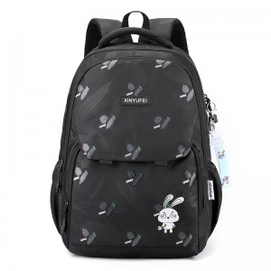 Lightweight Canvas Orthopedic Backpack For Elementary School Students XY5710