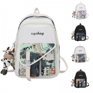Hot New Products Creative Backpack - Student Backpack Personality Backpack Graffiti Letter Backpack ZSL113 – ANJI