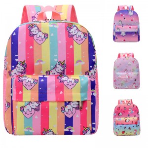 100% Original Backpack For 5 Year Old Boy - Kindergarten Unicorn Schoolbag Cartoon Cute KT cCat Print Backpack ZSL118 – ANJI