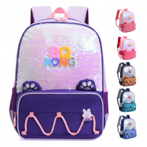 Children’s Backpacks Cute Sequin Cartoon Backpacks For Kindergarten Boys and Girls
