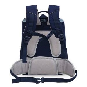 Student Schoolbag Large-capacity Shoulder Bag Load-reducing Ridge-protecting British Children’s Backpack