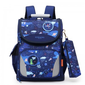 High-quality Orthopedic Bookbag With Pencil Case Students Daily Use ZSL213