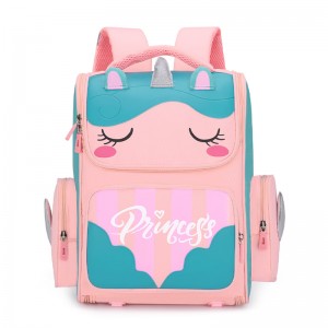 Student School Bag Large Capacity Cartoon Bookbadg Lightweight Space Leisure Backpack