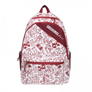Harajuku Graffiti High School Bag Backpack Large Capacity Backpack ZSL111