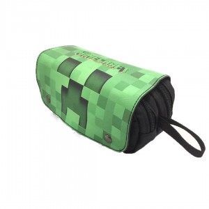 Minecraft Pencil Case PU Student Storage Bag for Game Fans XY7012330