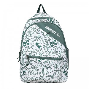 Harajuku Graffiti High School Bag Backpack Large Capacity Backpack ZSL111