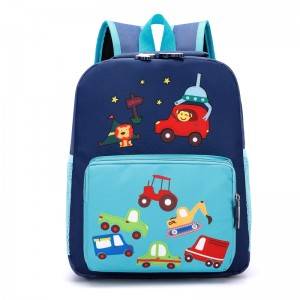 3D Cute Cartoon Animal Car Backpack Schoolbag for Kids for 2-5 Years Boys Girls