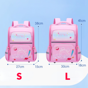 High-Capacity Primary School Orthopedic Backpack For Children Laser printing Casual Bags