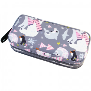 Large-capacity Cartoon Pencil Bag Double-layer Extended Student Stationery Bag XY7012317
