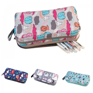 Large-capacity Cartoon Pencil Bag Double-layer Extended Student Stationery Bag XY7012317