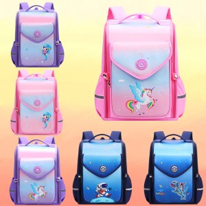 Wholesale Primary School Bookbag Ultra Light Large Capacity Children’s Schoolbag For Boys and Girls
