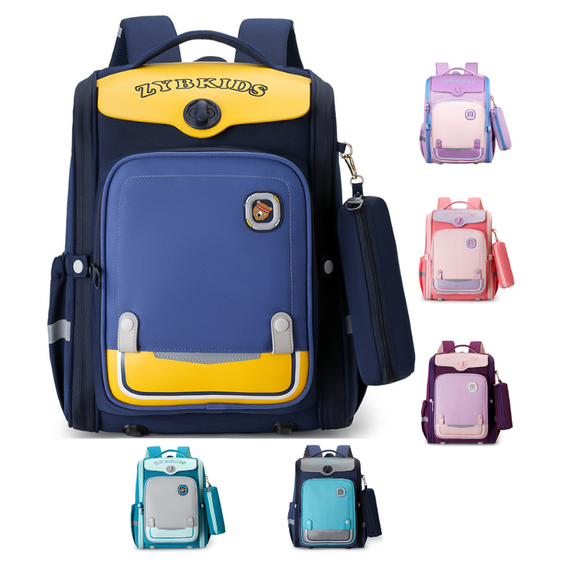 Large Capacity Backpack With Pencil Bag For Primary School Teenagers ZSL215 Featured Image