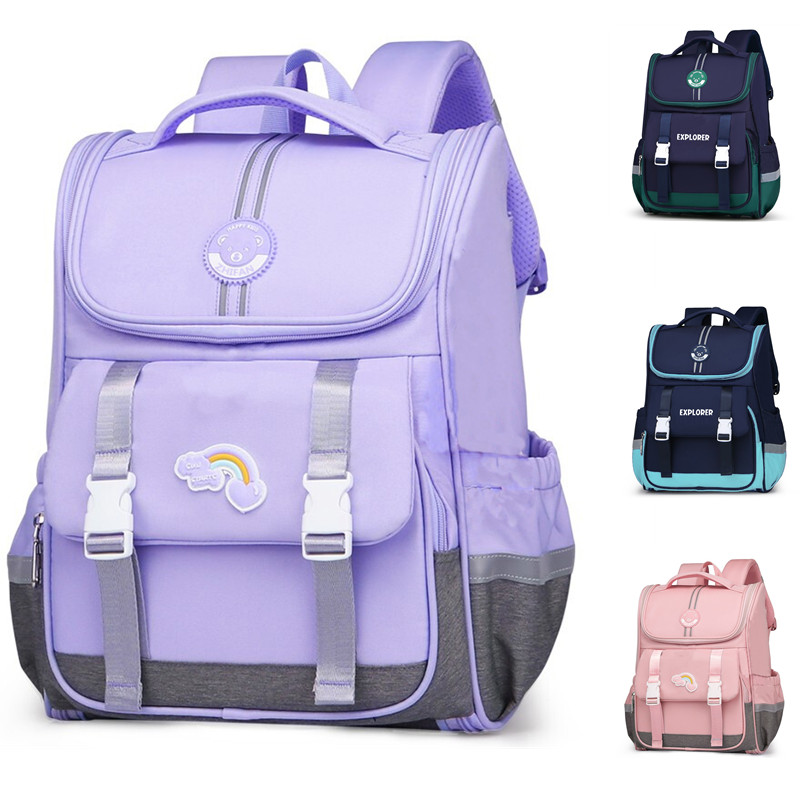 China wholesale Backpack Carrier - Orthopedic Ultra Light Princess Backpack Color Students Fashion School Bag XY6742 – ANJI