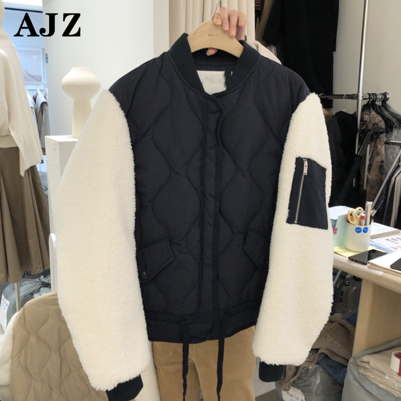 Manufacturer Women’s Quilted Bomber Jacket OEM factory