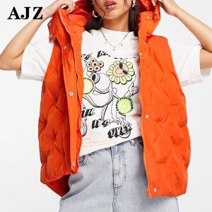 New Fashion Design for Bomber Vintage - sleeveless puffer vest factory down winter coat supplier – Chun Xuan