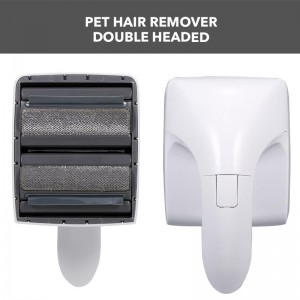 Dvipusis dizainas efektyviai naminių gyvūnėlių plaukų šalinimo priemonė