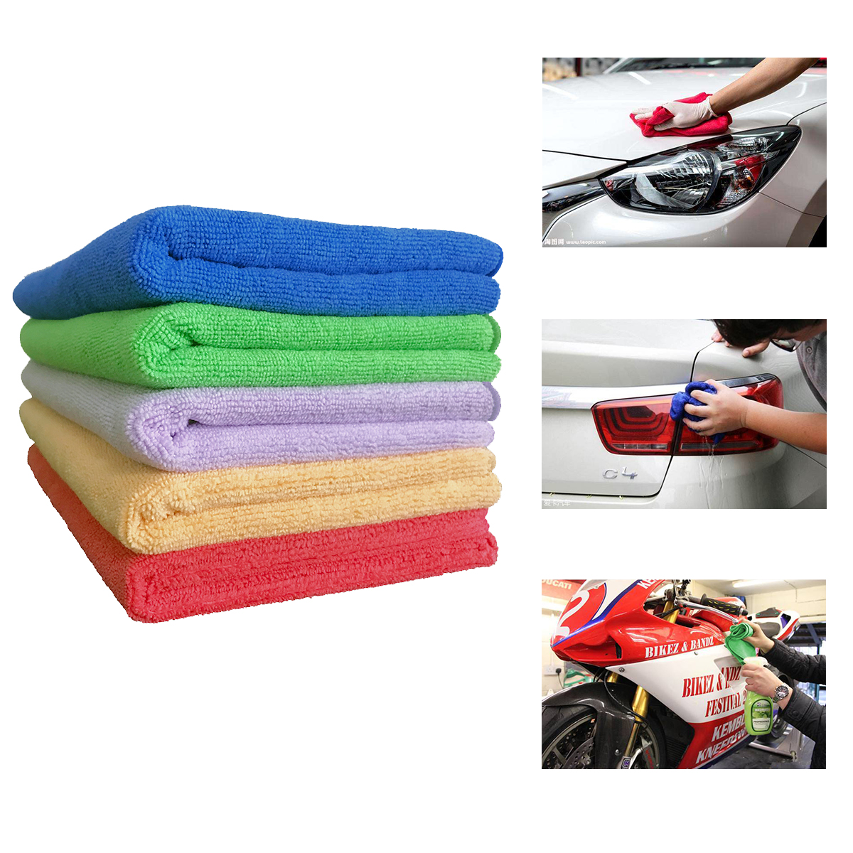 OEM Manufacturer Best Antibacterial Floor Cleaner - Microfibre cleaning cloth-Multi-purpose-Car cleaning-Vehicle cleaning  – AKTIVKOHLE