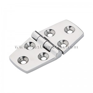 AISI316 Stainless Steel Cast Door Hinge Highly Mirror Polished