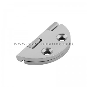 316 Stainless Steel Round Polish Casting Heavy Duty Strap Hinge