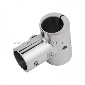 Stainless Steel 90 Degrees Handrail Tee Pipe Connector