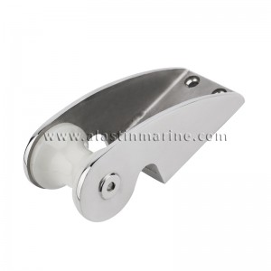 AISI316 Stainless Steel Anchor Bracket Rubber Roller Mirror Polished