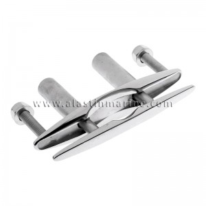 Mirror Polished 316 Stainless Steel Cleat For Boat