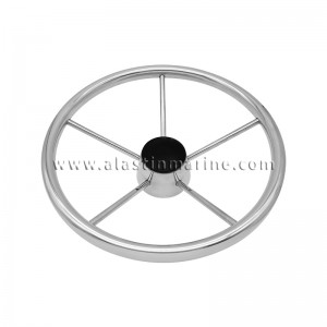316 Stainless Steel Marine 5 Spoke Steering Wheel