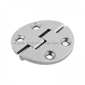 316 Stainless Steel Round Polish Casting Heavy Duty Strap Hinge