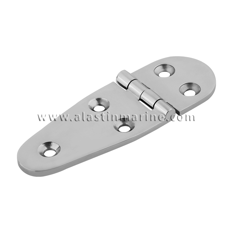 316 Stainless Steel Polish Casting Heavy Duty Strap Hinge
