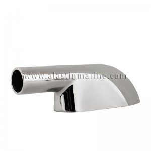 Marine Hardware 316 Stainless Steel Rail End For Boat