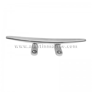 Mirror Polished 316 Stainless Steel Silhouette Cleat For Boat