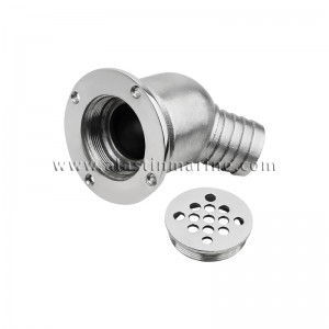 Alastin Stainless Steel Cockpit Drain Scupper With ball
