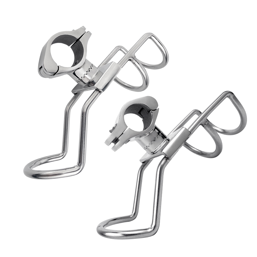 Wholesale Alastin 316 Stainless Steel Clamp-on Fishing Rod Holder factory  and manufacturers