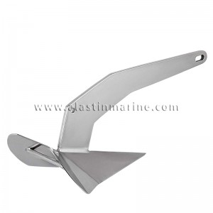 AISI316 Marine Grade Stainless Steel Delta Anchor Highly Mirror Polished