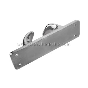 AISI316 Stainless Steel Angled Bow Chocks Mirror Polished