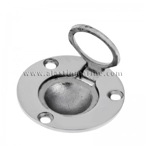 316 Stainless Steel Round Flush Lift Ring fitaratra Poloney Locker Parts an-dranomasina