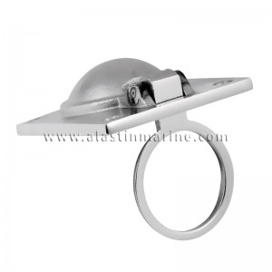 Tirador de anillo de elevación de nivel cuadrado para armario marino Tirador de anillo de elevación a ras