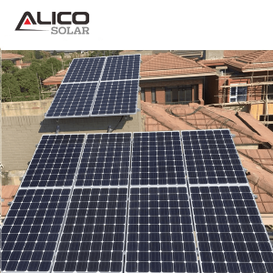 Alicosolar 250W-270W monokristallin solpanel för hem och kommersiell användning
