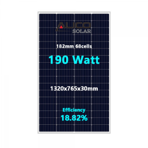 12V 18V 24V 36V 100w 200w mono solar panel 100w monocrystalline for solar street light
