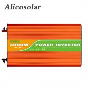 High Quality Solar Panel System Home - Off Grid Inverter 4000w 12v Dc To 220v Ac 4kw Pure Sine Wave Inverter  – Alicosolar