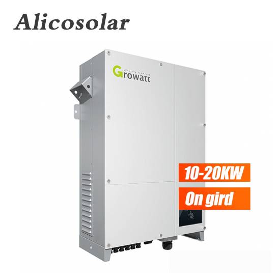 Professional China  600 Watt Solar Panel System – Growatt 10000-20000W 3 Phase On grid Grid Tie Solar Inveter  – Alicosolar