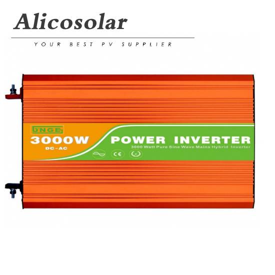 China wholesale Solar System - High Efficiency 3000w Pure Sine Wave Solar Inverter 3000 Watt Off Grid Dc To Ac Inverter  – Alicosolar