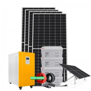 Комплект слънчев панел Alicosolar 5KW 10KW Завършен